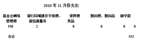 2010��11�·�֧��